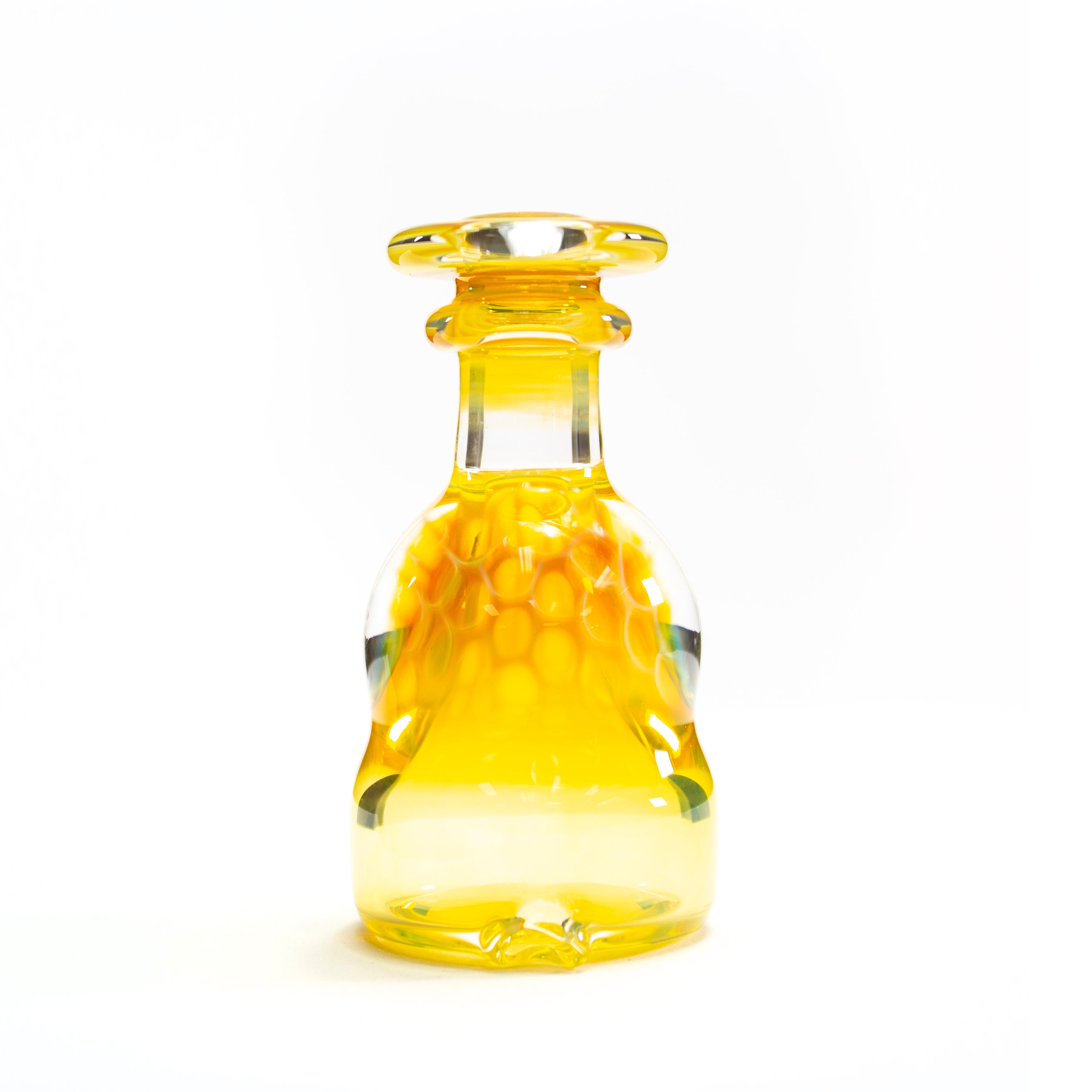 Catfish Glass Fumed Lip Honeycomb Dry Top #CAF28 - Planet Caravan
